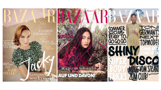 Alle "Harper's Bazaar"-Cover auf einen Blick: So sahen die Gewinnerinnen auf der Titelseite aus" 