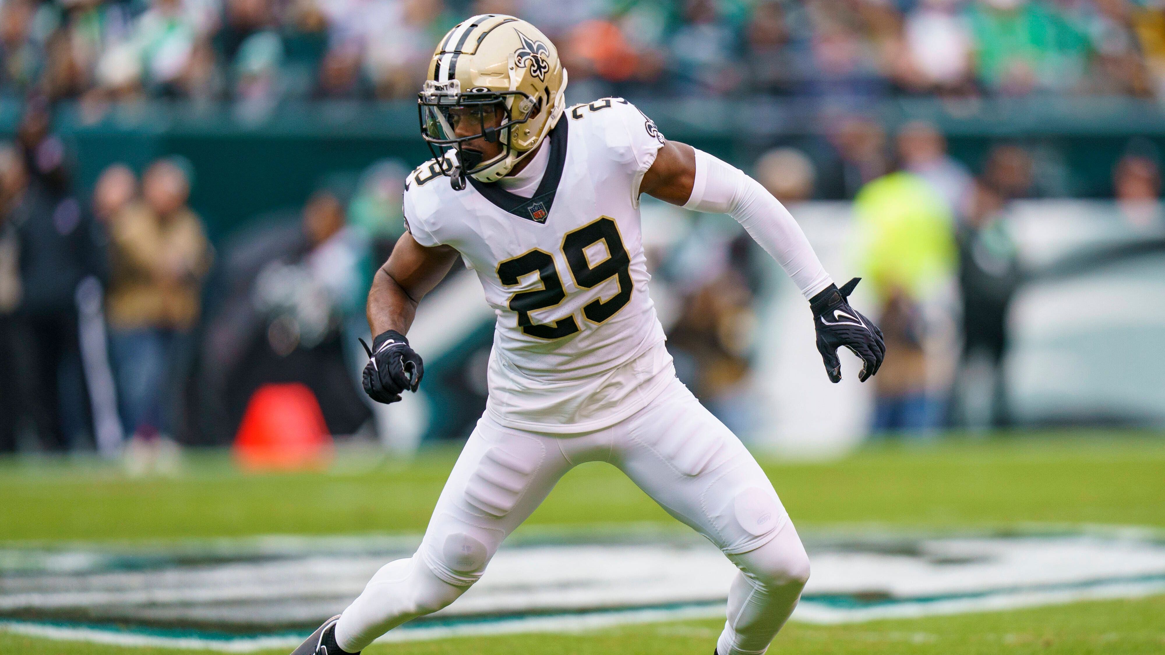 <strong>Platz 8: Paulson Adebo (New Orleans Saints)</strong><br>Position: Cornerback<br>Targets: 94<br>Zugelassenes Passer Rating: 61,8