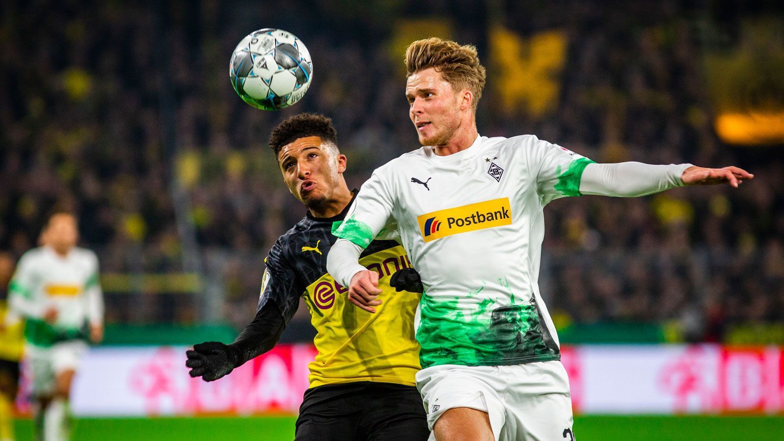 
                <strong>Nico Elvedi (Borussia Mönchengladbach)</strong><br>
                Elvedi gewinnt die wichtigen Zweikämpfe, behält auch in der starken Offensivphase des BVB die Ruhe, strahlt Sicherheit aus. ran-Note: 3
              