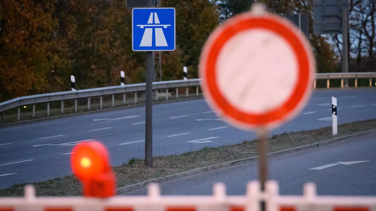 Vollsperrung A60 zwischen Finthen und Dreieck Mainz