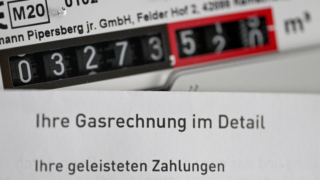 Gasrechung und Gaszähler