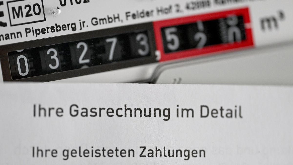 Gasrechung und Gaszähler
