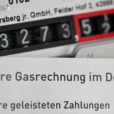 Gasrechung und Gaszähler