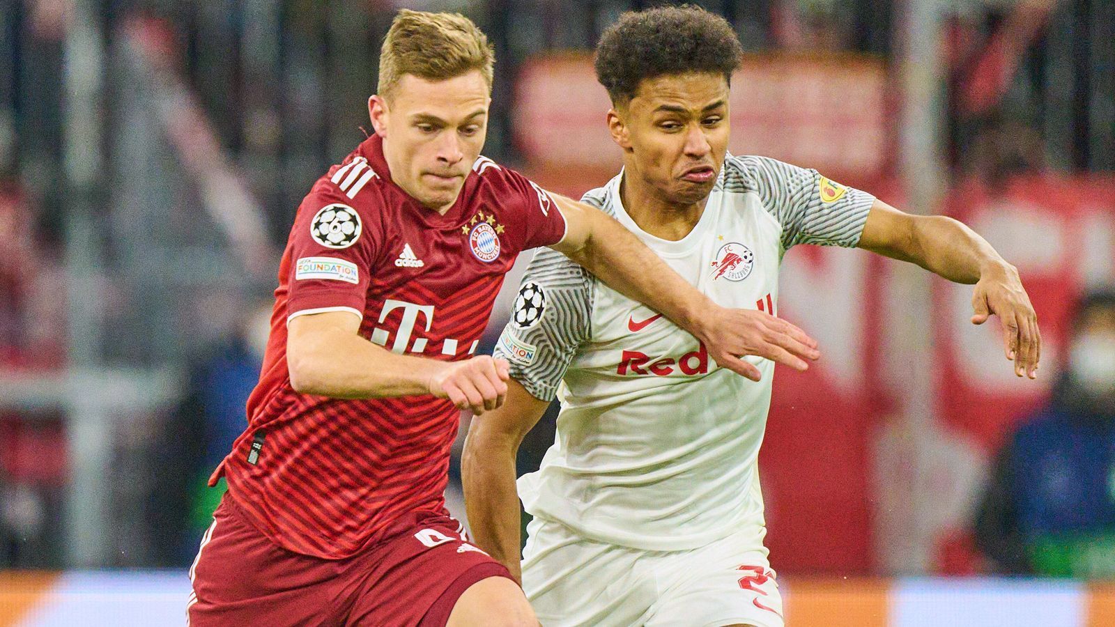 
                <strong>Joshua Kimmich</strong><br>
                Ordnet in der Mitte und sorgt immer wieder für Disziplin in der Münchner Hintermannschaft. Behält auch in den seltenen hektischen Phasen den Überblick, macht aber auch kein überragendes Spiel. ran-Note: 3
              