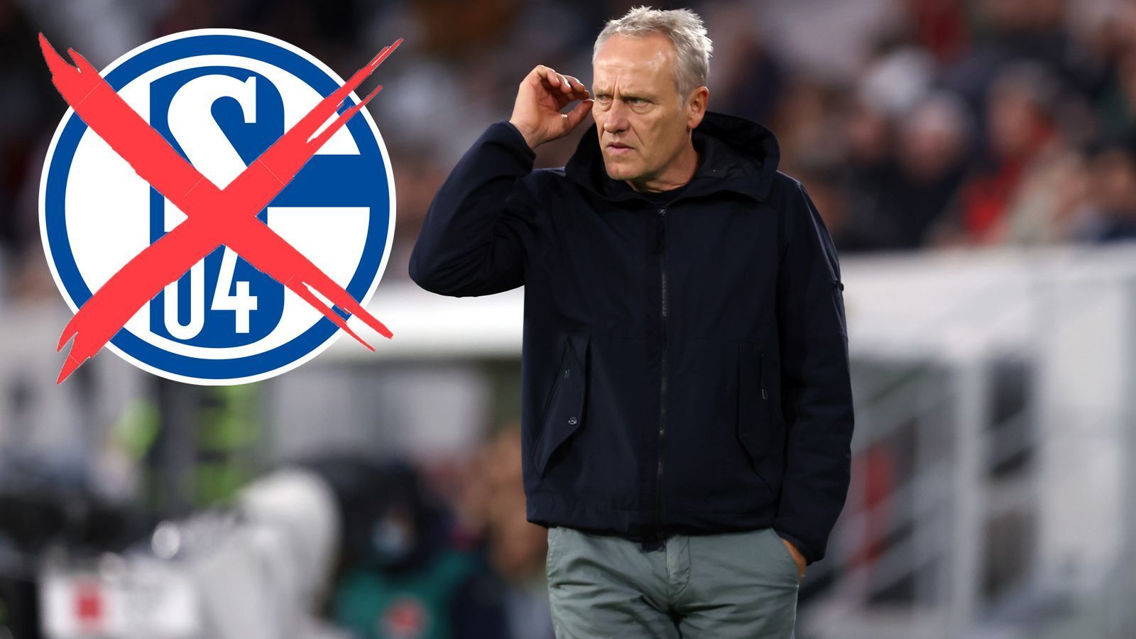 <strong>Christian Streich (FC Schalke 04)</strong><br>Christian Streich nicht mehr beim SC Freiburg?  Im Buch&nbsp;des Spielerberaters Volker Struth ("Meine Spielzüge") erzählte dieser von einem Gespräch mit Streich, als dieser ein Schalke-Angebot hatte. "Herr Struth, ich kann das nicht machen! Ich kann den SC nicht verlassen, ich kann die Leute hier im Verein doch nicht alleinlassen", sagte Streich damals.
