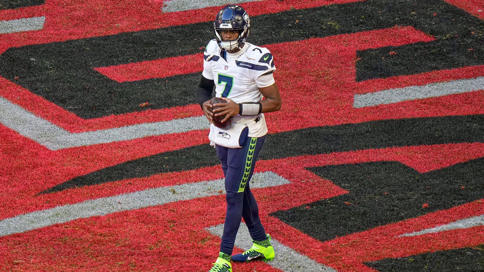 Tariq Woolen interception wallpaper from Germany game : r/Seahawks