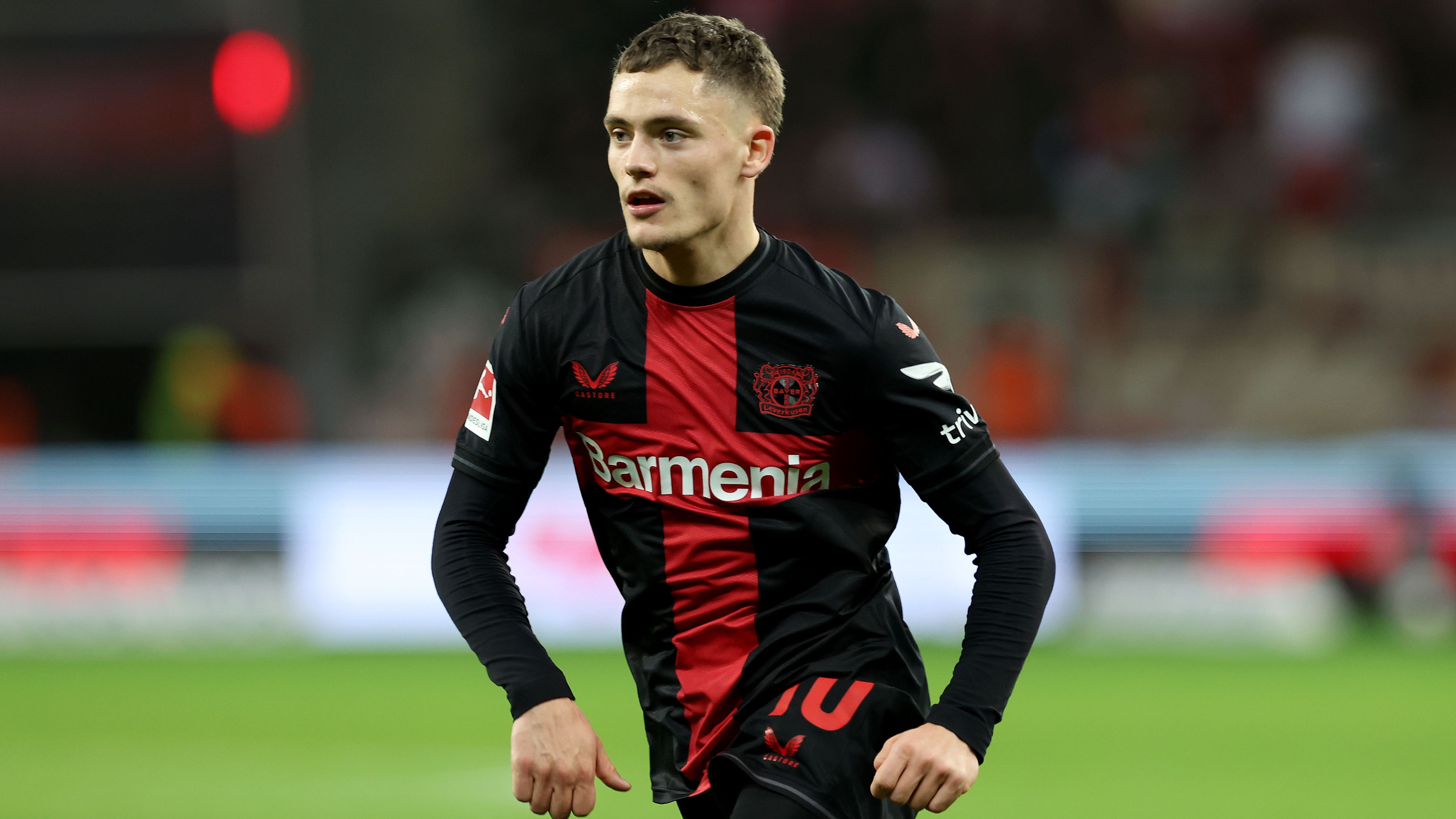 <strong>Platz 4: Florian Wirtz (Bayer Leverkusen)</strong><br><strong>Alter beim 100. Bundesliga-Spiel:</strong> 20 Jahre, neun Monate, 20 Tage<br><strong>Saison:</strong> 2023/24