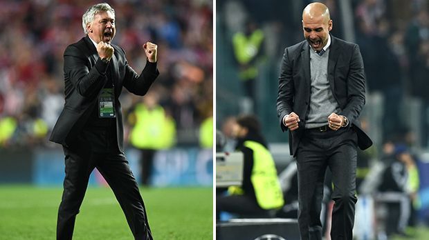 
                <strong>Tore</strong><br>
                Tore: Carlo Ancelotti (240, entspricht 1,7 Tore pro Spiel) – Pep Guardiola (204, entspricht 2,4 Tore pro Spiel)
              