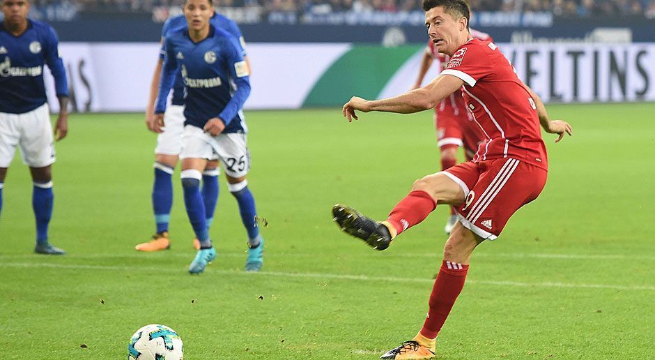 
                <strong>Robert Lewandowski (FC Bayern München)</strong><br>
                Robert Lewandowski (FC Bayern München): Der Pole ist ein ständiger Unruheherd und sorgt immer wieder für Gefahr im Schalker Strafraum. Verwandelt den Elfmeter sicher zur 1:0-Führung. Sein Arbeitstag ist nach 65 Minuten vorbei, als er für Thiago weichen muss. ran-Note: 2
              