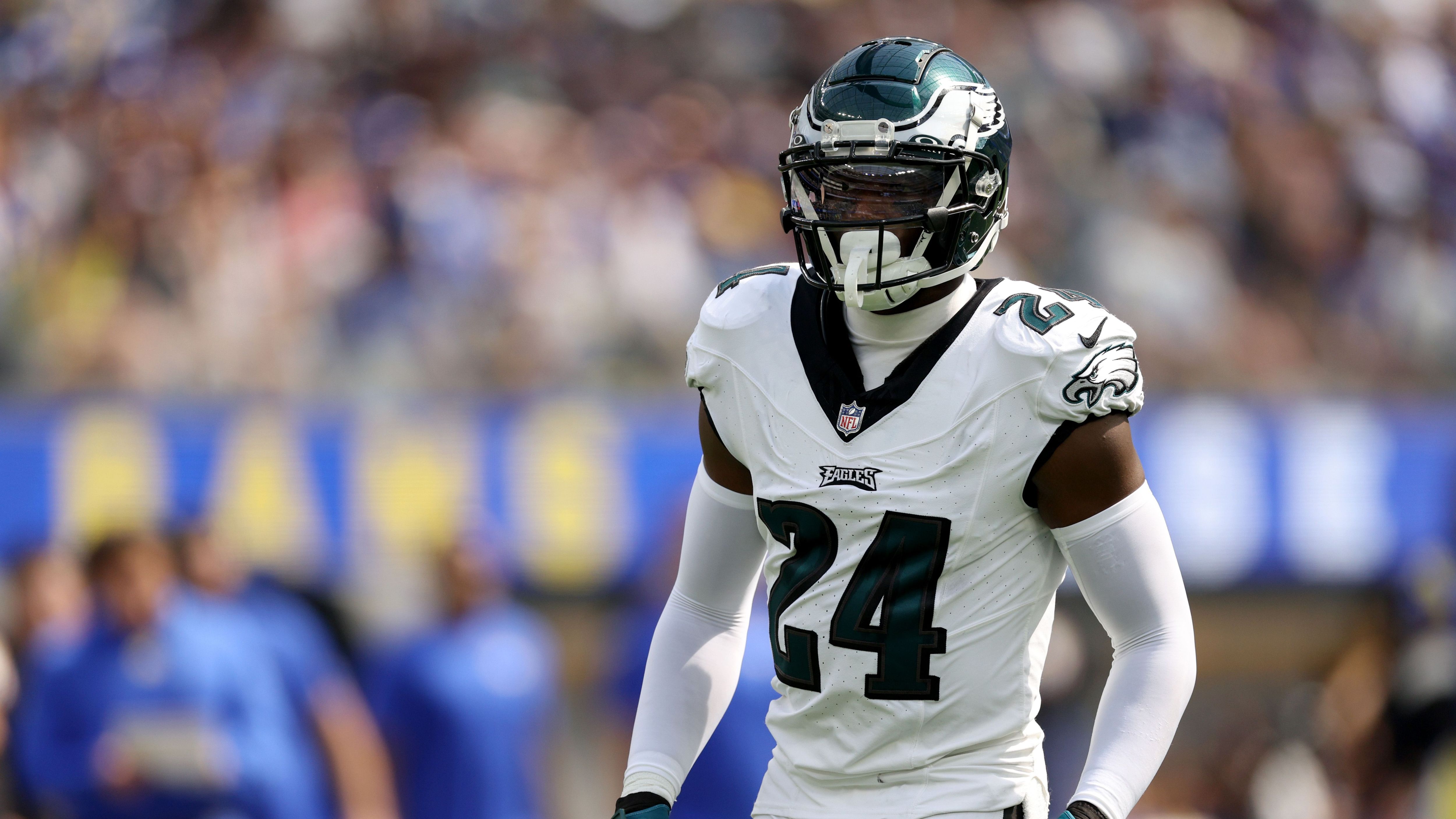 <strong>Cornerback: James Bradberry</strong><br><strong>Letztes Team:</strong>&nbsp;Philadelphia Eagles<br><strong>Alter zum Saisonstart:</strong>&nbsp;32<br><strong>Vorheriges Durchschnittsgehalt:</strong>&nbsp;12,6 Millionen US-Dollar<br><strong>Gerüchte zu:</strong>&nbsp;-