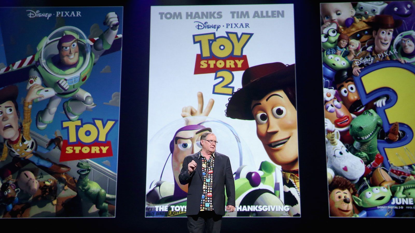 
                <strong>Toy Story revolutioniert die Filmindustrie</strong><br>
                Premiere: In den deutschen Kinos startet der erste komplett am Computer entstandene Spielfilm "Toy Story".
              