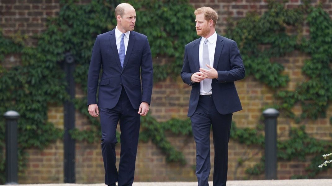 Kommt es nach der Diagnose von König Charles endlich zur großen Versöhnung bei Prinz William (l.) und Harry?