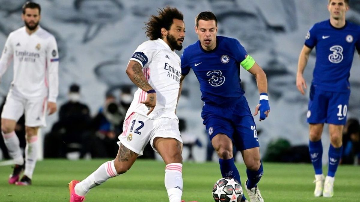 Marcelo im Rückspiel gegen Chelsea dabei
