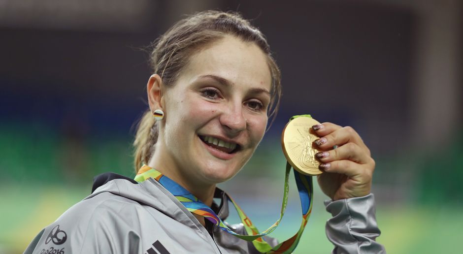 
                <strong>Kristina Vogel (Bahnrad/Gold)</strong><br>
                Kristina Vogel: Gold im Bahnrad-Sprint.
              