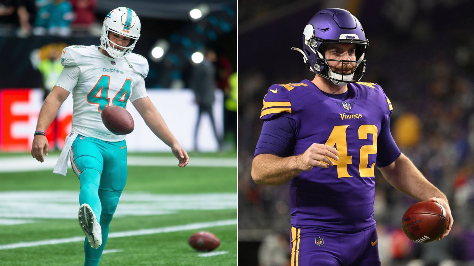 
                <strong>Long Snapper mit den meisten Stimmen</strong><br>
                &#x2022; AFC: Blake Ferguson, Miami Dolphins<br>&#x2022; NFC: Andrew DePaola, Minnesota Vikings<br>
              