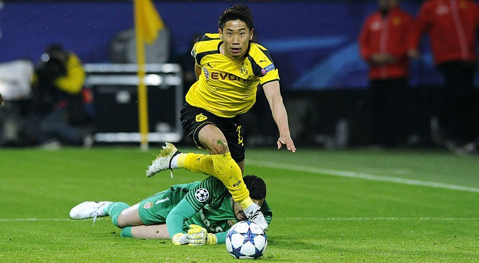 
                <strong>Shinji Kagawa</strong><br>
                Schickt in den ersten Minuten Aubameyang auf die Reise, doch Monacos Abwehr passt auf. Kagawa schafft es einige Male, das Aufbauspiel der Monegassen schon früh zu unterbinden. Vor dem Anschlusstreffer mit der uneigennützigen Vorlage für Dembele - stark. Die Ballannahme, Ballverarbeitung und der Abschluss beim 2:3 sind dann sogar weltklasse. Der Japaner spielt insgesamt eine wirklich gute Partie.
              