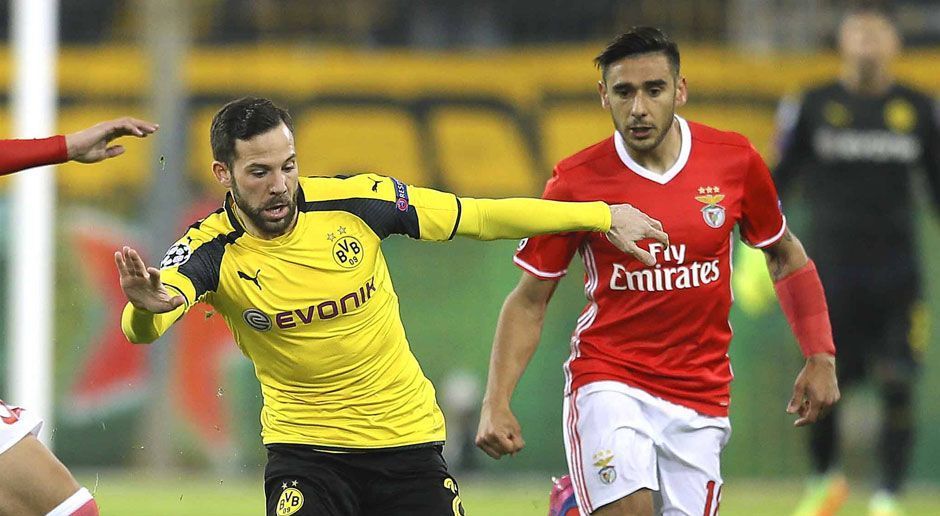 
                <strong>Gonzalo Castro (Borussia Dortmund)</strong><br>
                Gonzalo Castro (Borussia Dortmund): Der Abräumer holte sich nach einer halben Stunden die Gelbe Karte für ein Foul an Almeida ab. Trotzdem unerbittlich im Zweikampf, macht seinen Job souverän. Am vierten Tor beteiligt. ran-Note: 3
              