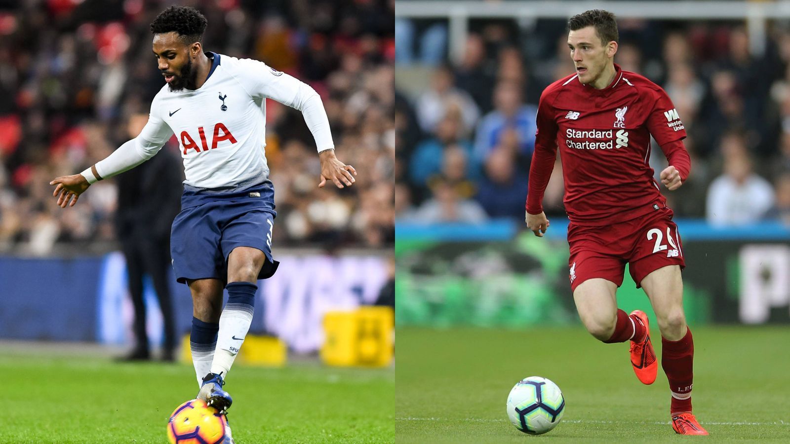 
                <strong>Danny Rose vs. Andrew Robertson</strong><br>
                Beide Mannschaften sind auf der Position des Linksverteidigers stark besetzt. Danny Rose und Andrew Robertson sind schnell, können gut mit dem Ball umgehen, haben ein gutes Auge und halten ihre Seite defensiv weitestgehend dicht. Robertson bewegt sich aber in all diesen Bereichen auf einem noch höheren Niveau als Rose. Liverpool gleicht aus.Punkt für Liverpool: 3:3.
              