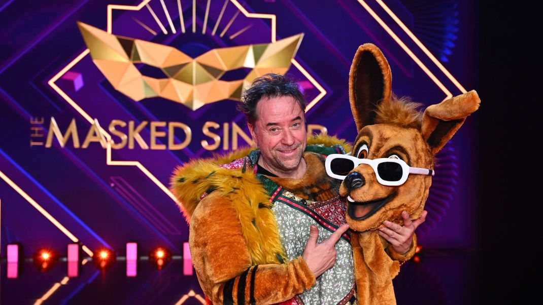 Jan Josef Liefers ist das Känguru bei "The Masked Singer" 2023.