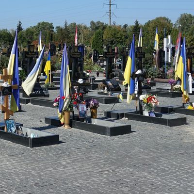 Ukrainischer Soldatenfriedhof