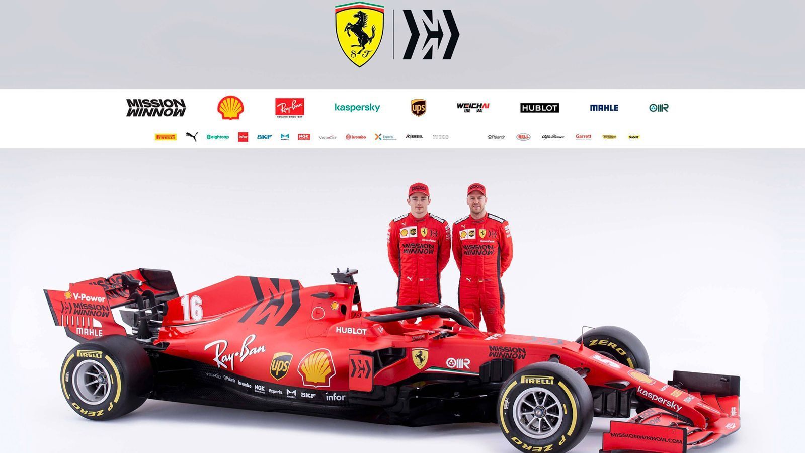 
                <strong>Ferrari SF1000</strong><br>
                Charles Leclerc und Sebastian Vettel mit dem SF1000. Welchen Namen Vettel dem Auto wohl in diesem Jahr geben wird?
              