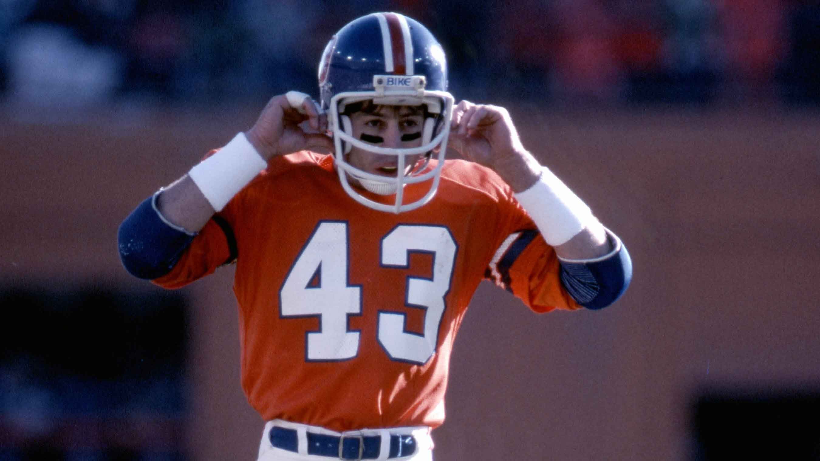 
                <strong>Denver Broncos</strong><br>
                &#x2022; Franchise-Rekord (all-time): Steve Foley (im Bild), 1976-86: 44<br>&#x2022; Franchise-Rekord (eine Saison): Goose Gonsoulin, 1960: 11<br>
              