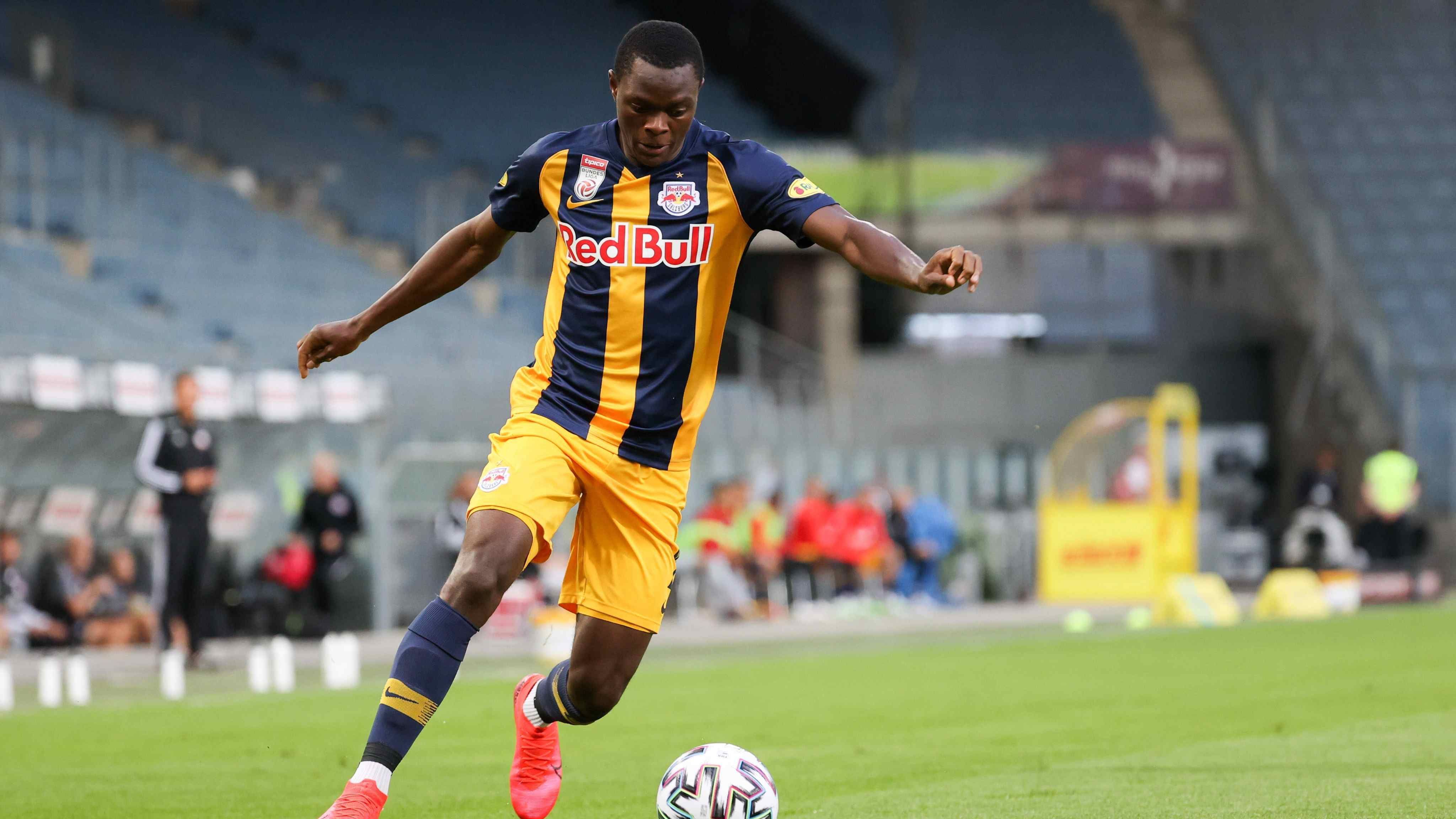 
                <strong>Platz 9: Patson Daka (RB Salzburg) </strong><br>
                Scorer-Punkte: 27Tore: 23Vorlagen: 4Spiele: 25
              