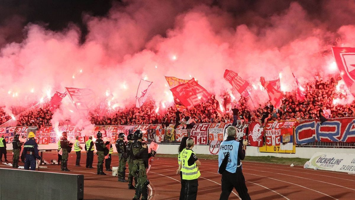 Fans Roter Stern Belgrad