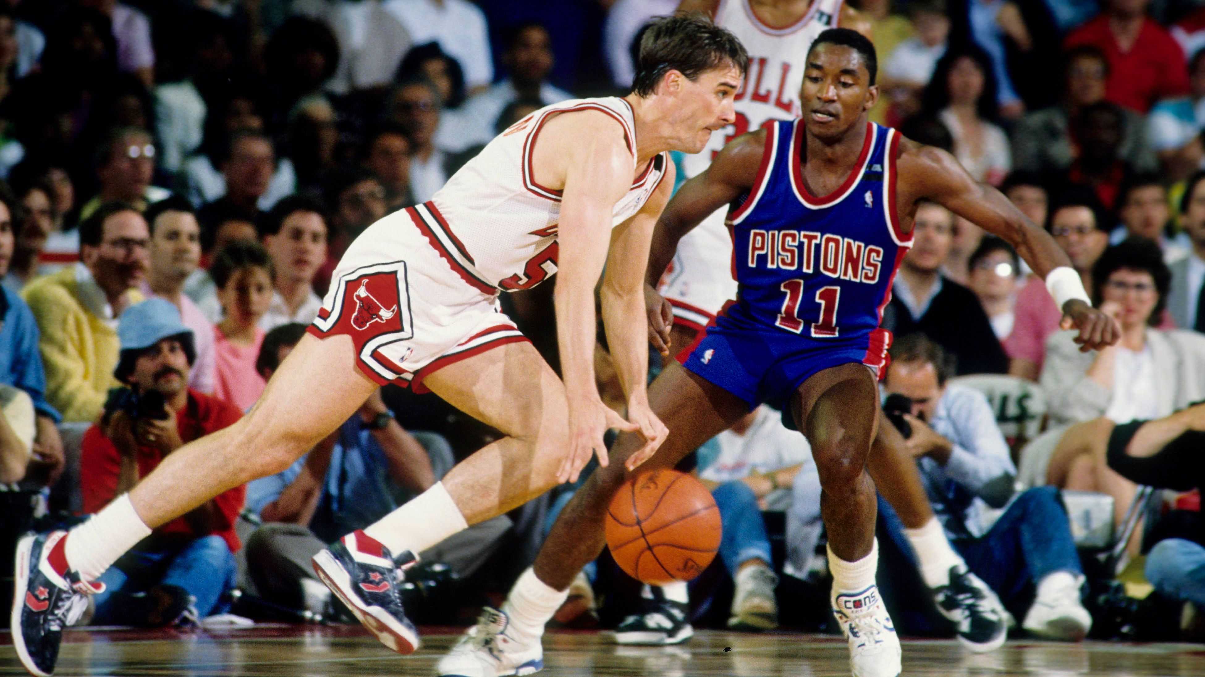 <strong>Isiah Thomas (Detroit Pistons) - Finals MVP 1990</strong><br>Serie: Detroit Pistons vs. Portland Trailblazers (4-1)<br>Finals-Stats: 27,6 Punkte, 5,2 Rebounds und 7,0 Assists in 38,4 Minuten<br>Playoff-Stats: 20,5 Punkte, 5,5 Rebounds und 8,2 Assists in 37,9 Minuten