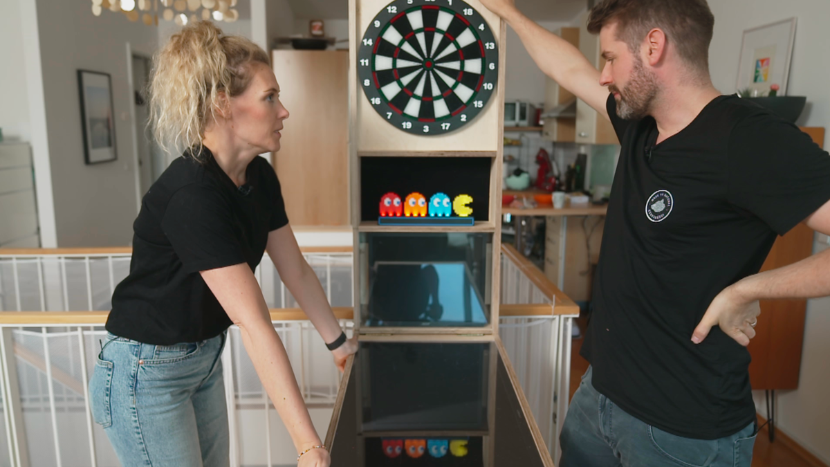 Flipper-Darts-Bar: 3-in-1-Spaß für Zuhause