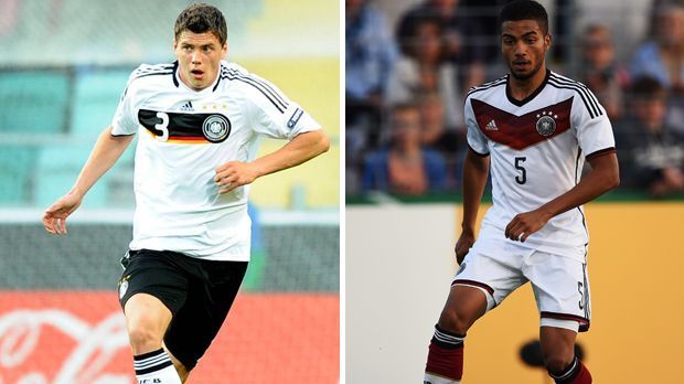 
                <strong>Die Linksverteidiger </strong><br>
                Linksverteidiger: Sebastian Boenisch und Jeremy Toljan - Bei der Europameisterschaft steht Sebastian Boenisch (li.) in drei Spielen für die U21 auf dem Platz. In der Bundesliga sammelt er zuvor bei Werder Bremen Erfahrung. Nach dem Titel wechselt er in die polnische A-Nationalmannschaft. Jeremy Toljan gehört 2016 die Zukunft. In 12 Spielen steht er für die TSG 1899 Hoffenheim auf dem Platz und erzielt ein Tor. Bei Olympia soll er sich auch offensiv mit einschalten.
              