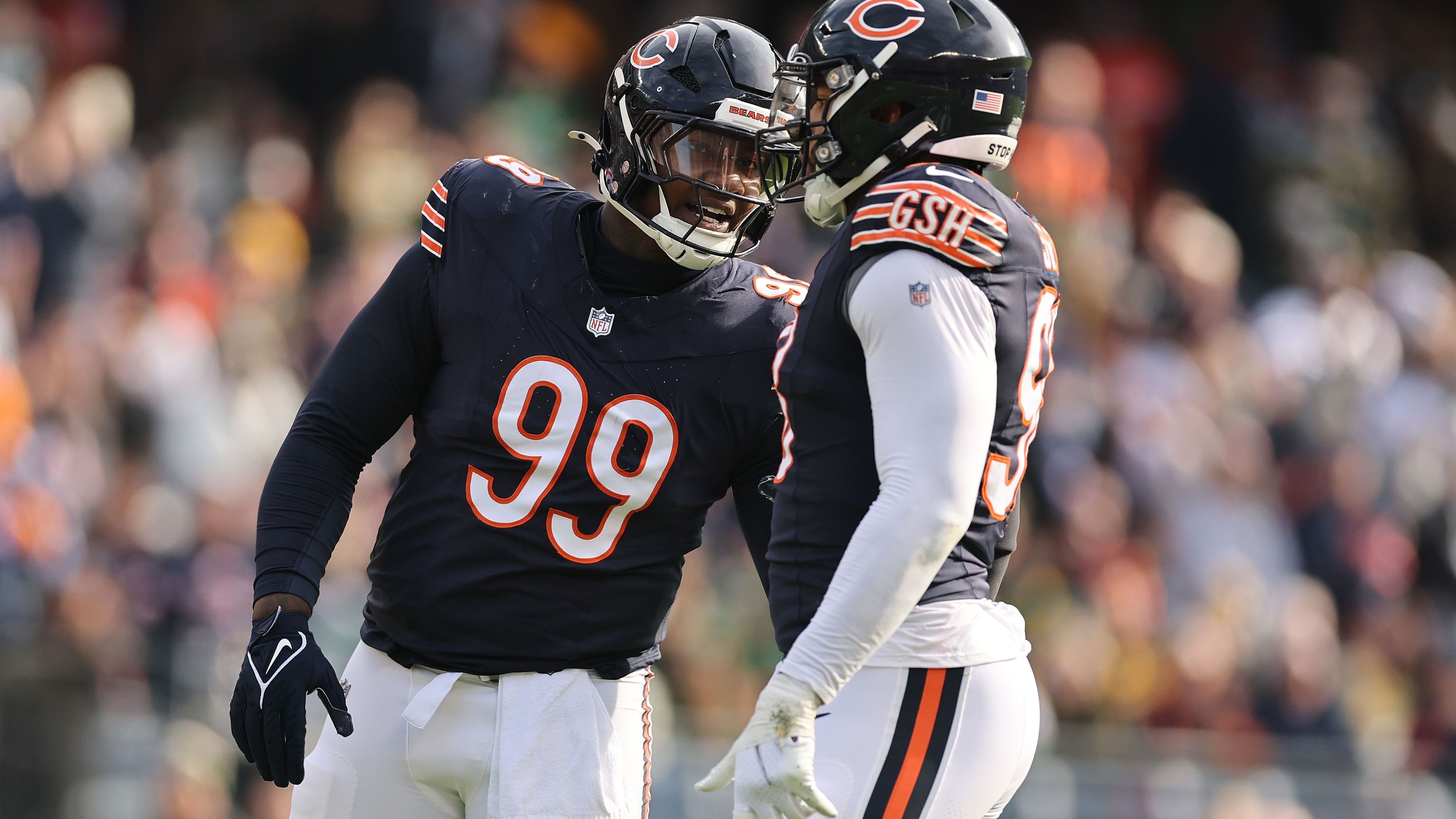 <strong>Platz 16: Chicago Bears</strong><br>Sacks: 40<br>Team-Leader: Montez Sweat (5,5 Sacks)