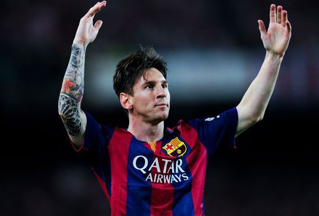 
                <strong>Sturm: Lionel Messi (FC Barcelona)</strong><br>
                
              