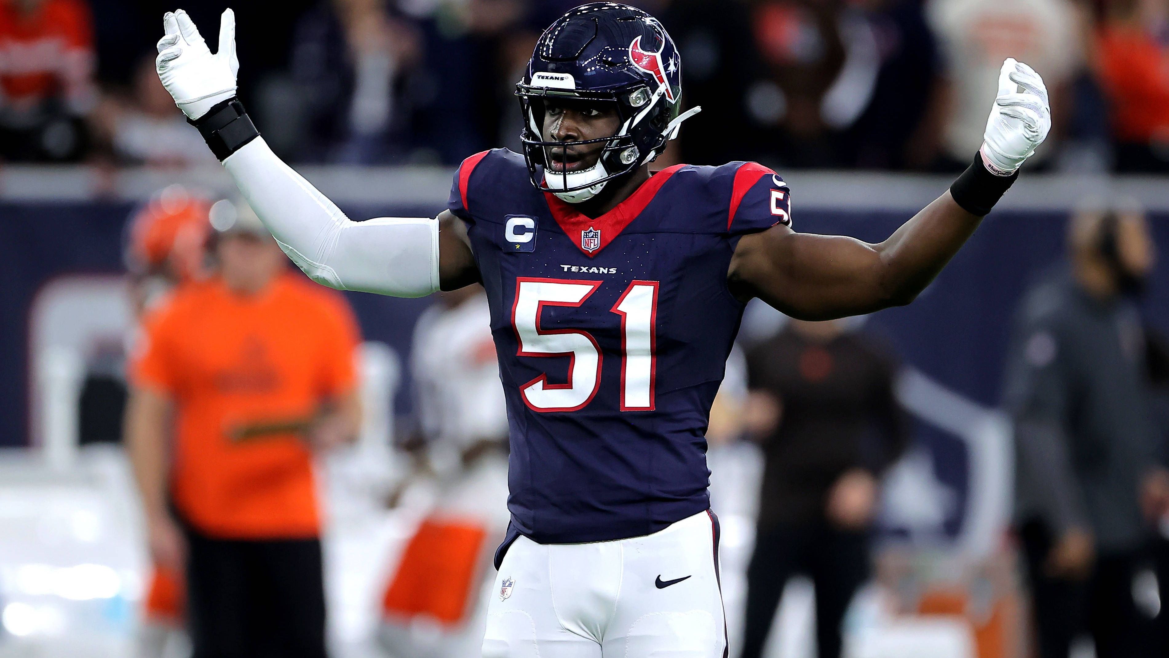 <strong>Platz 11: Houston Texans - 35 Millionen US-Dollar</strong><br>Anzahl der Spieler: 9<br>Top-Verdiener: Danielle Hunter (OLB) - 13,7 Millionen US-Dollar<br>Durchschnitts-Cap-Space pro Spieler: 3,9 Millionen US-Dollar<br>Prozentualer Anteil der&nbsp;Linebacker am Cap Space: 13,50%