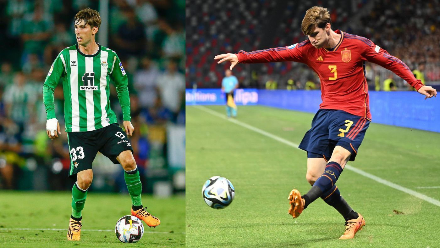 
                <strong>Juan Miranda, Spanien, Betis Sevilla</strong><br>
                &#x2022; Juan Miranda, Spanien, 23 Jahre alt (2000), Linksverteidiger, bei Betis Sevilla bis 2024 unter Vertrag, Markwert 7 Millionen Euro.<br>Einigen Bundesliga-Fans dürfte Miranda noch aus seiner Leihsaison bei Schalke 04 bekannt sein. Das Talent aus Barcelonas La Masia spielt mittlerweile für Betis Sevilla. Schaltete sich bei der U21-EM immer wieder in die Offensive ein, fiel besonders durch genaue Flanken in den Strafraum aus. Zwei Tore und zwei Vorlagen waren seine ausgezeichnete Ausbeute bei dem Turnier.
              