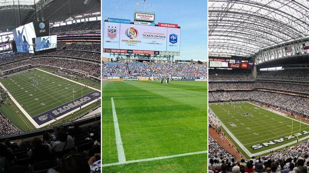 In diesen NFL-Stadien könnte die WM 2026 stattfinden