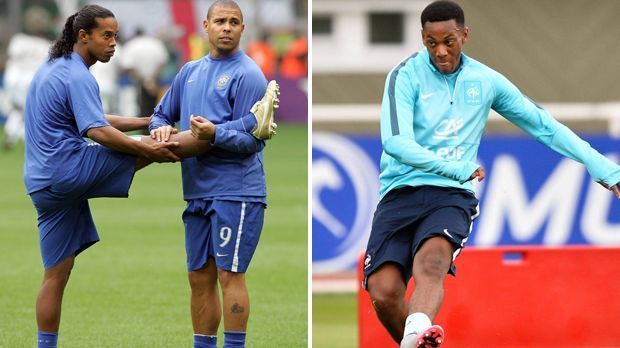 
                <strong>Seine Vorbilder</strong><br>
                Seine Vorbilder. Das sind die Brasilianer Ronaldinho und Ronaldo. Aber auch Zinedine Zidane. Das verrät der in Lyon geborene und aufgewachsene Martial der "Daily Mail". Durch seine Vergangenheit beim AS Monaco und dem kommenden Engagement in der Premier League wird er jedoch mit einem ganz anderen Top-Spieler in Verbindung gebracht.
              