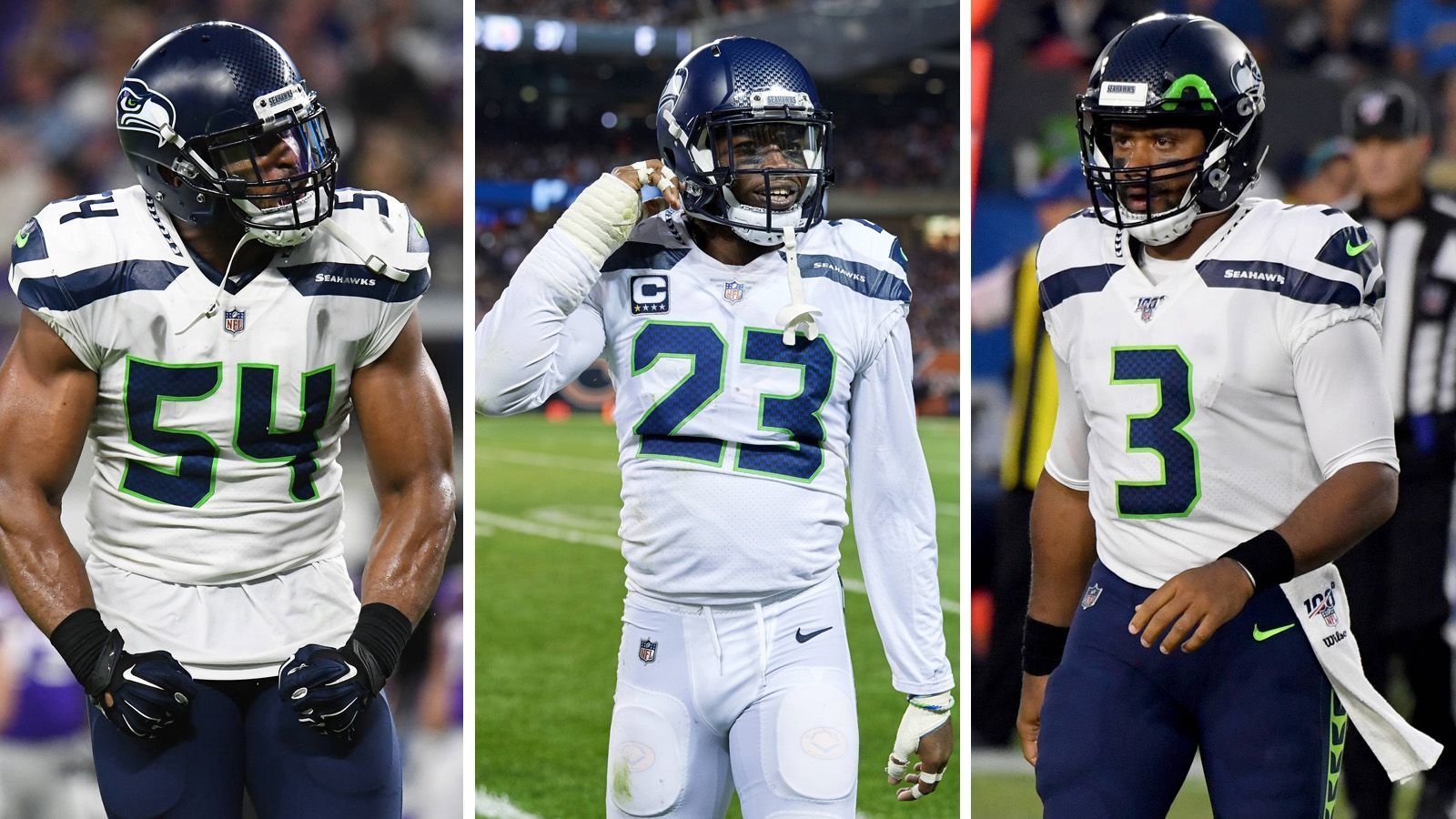 
                <strong>Seattle Seahawks</strong><br>
                Team Captains: Bobby Wagner (LB), Neiko Thorpe (CB), Russell Wilson (QB)
              