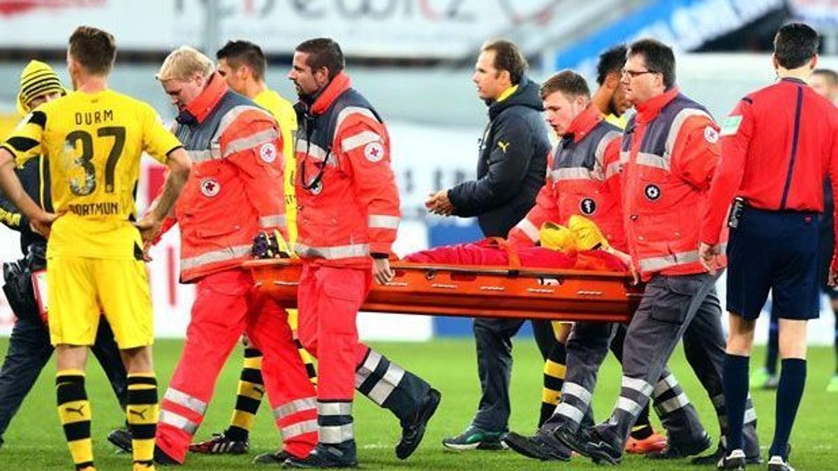 Marco Reus, Borussia Dortmund, Verletzt