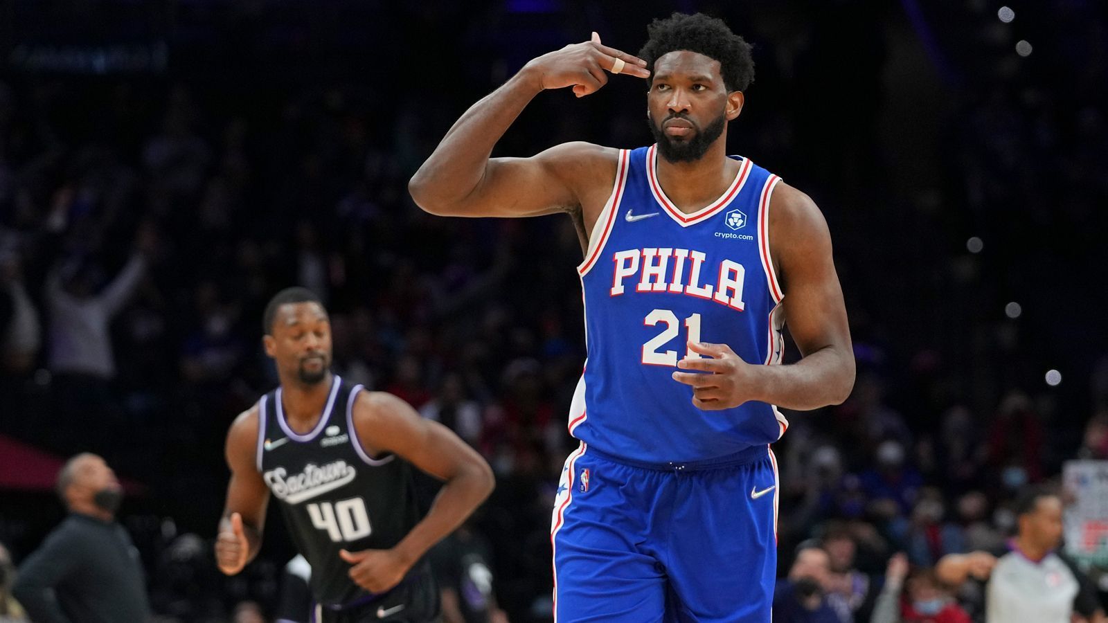 
                <strong>TEAM DURANT: Joel Embiid (Philadelphia 76ers/Starter)</strong><br>
                &#x2022; Punkte: 29,5 -<br>&#x2022; Rebounds: 11,2 -<br>&#x2022; Assists: 4,5 -<br>&#x2022; All-Star Nominierungen: 5. <br>
              