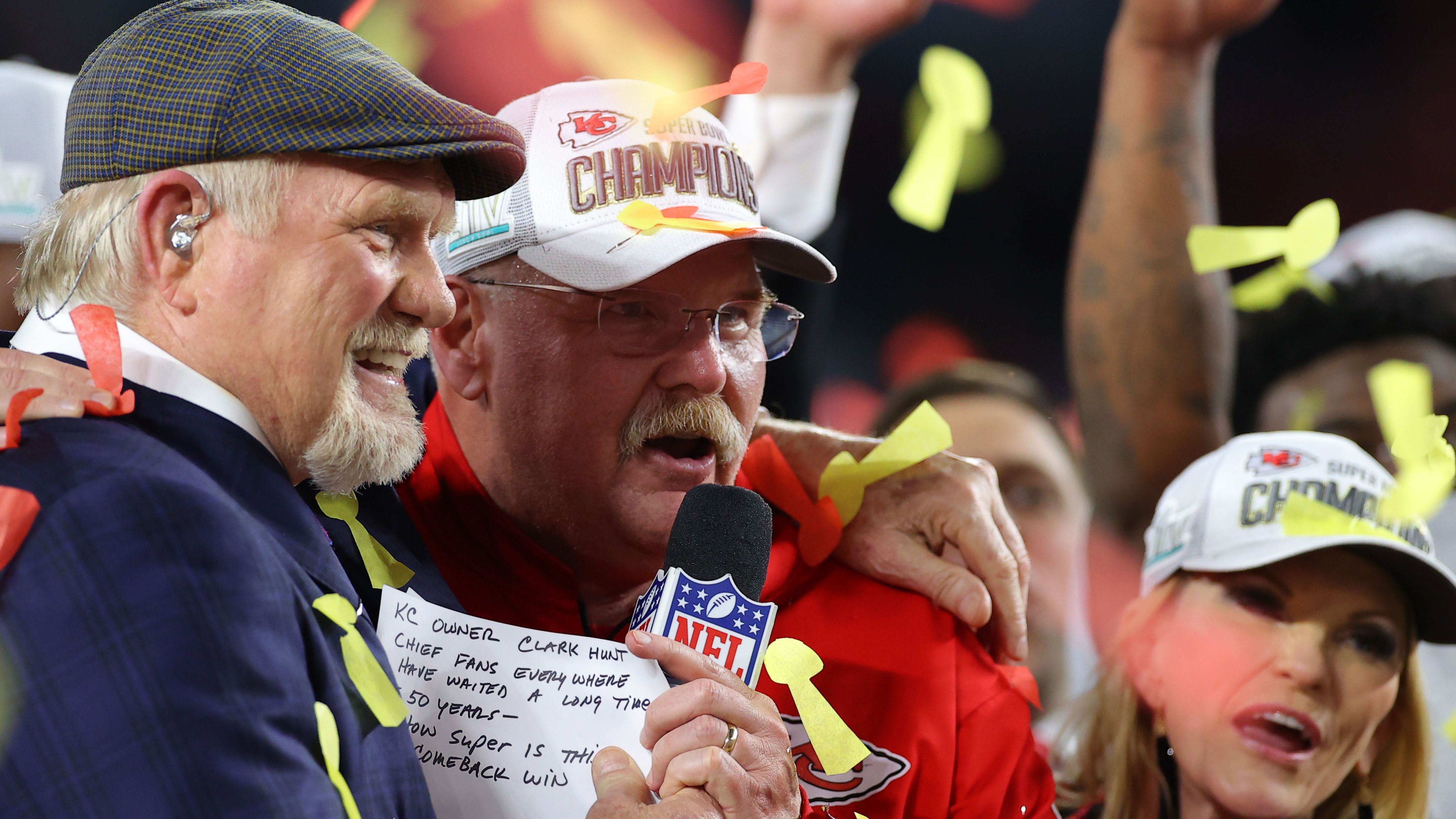 
                <strong>Wird Andy Reid in seinem Postgame-Interview das Wort "Burger" sagen?</strong><br>
                Ja (+550 - Bei einem Einsatz von 100 Dollar gibt es 650 Dollar zurück) - Nein (-1000 - Bei einem Einsatz von 100 Dollar gibt es 110 Dollar zurück)
              