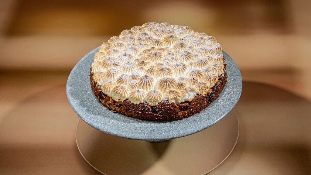 ApfelkuchenRezept mit BaiserHaube "Das große Backen"