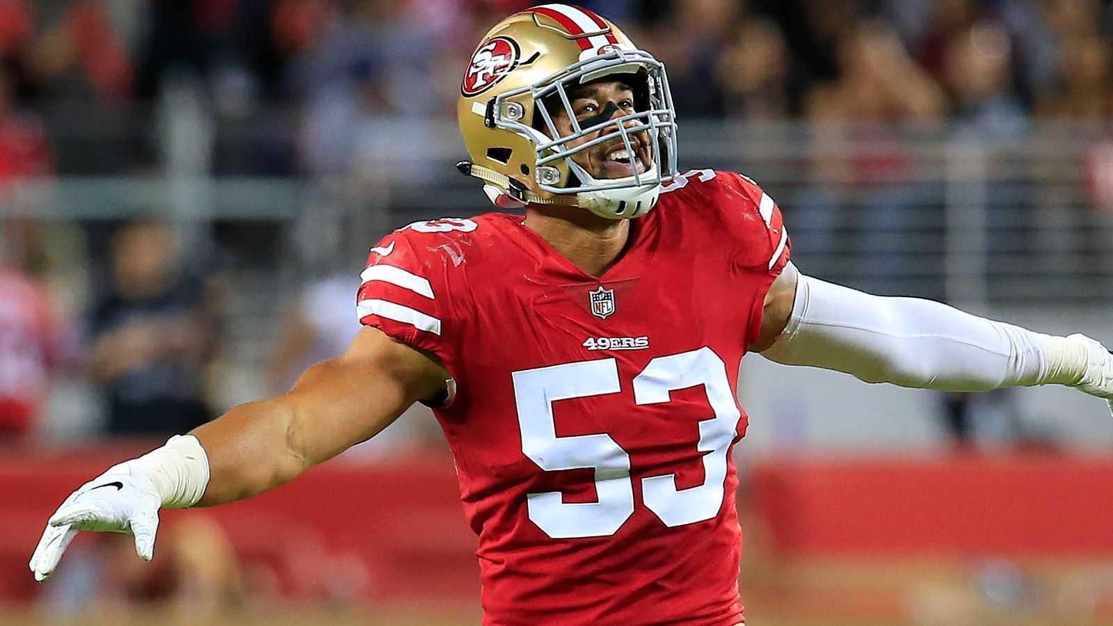 
                <strong>Mark Nzeocha (San Francisco 49ers)</strong><br>
                Der Linebacker unterschrieb bei den San Francisco 49ers im Frühling 2019 einen neuen Dreijahresvertrag. Der 30-Jährige glänzte in der vergangenen Saison vor allem in den Special Teams und stand zum ersten Mal in seiner Karriere im Super Bowl. In der regulären Spielzeit sammelte der Routinier elf Tackles, in der Preseason 2019 gelang ihm sogar eine Interception. Über das Special Team will er seinen Kaderplatz bestätigen.
              