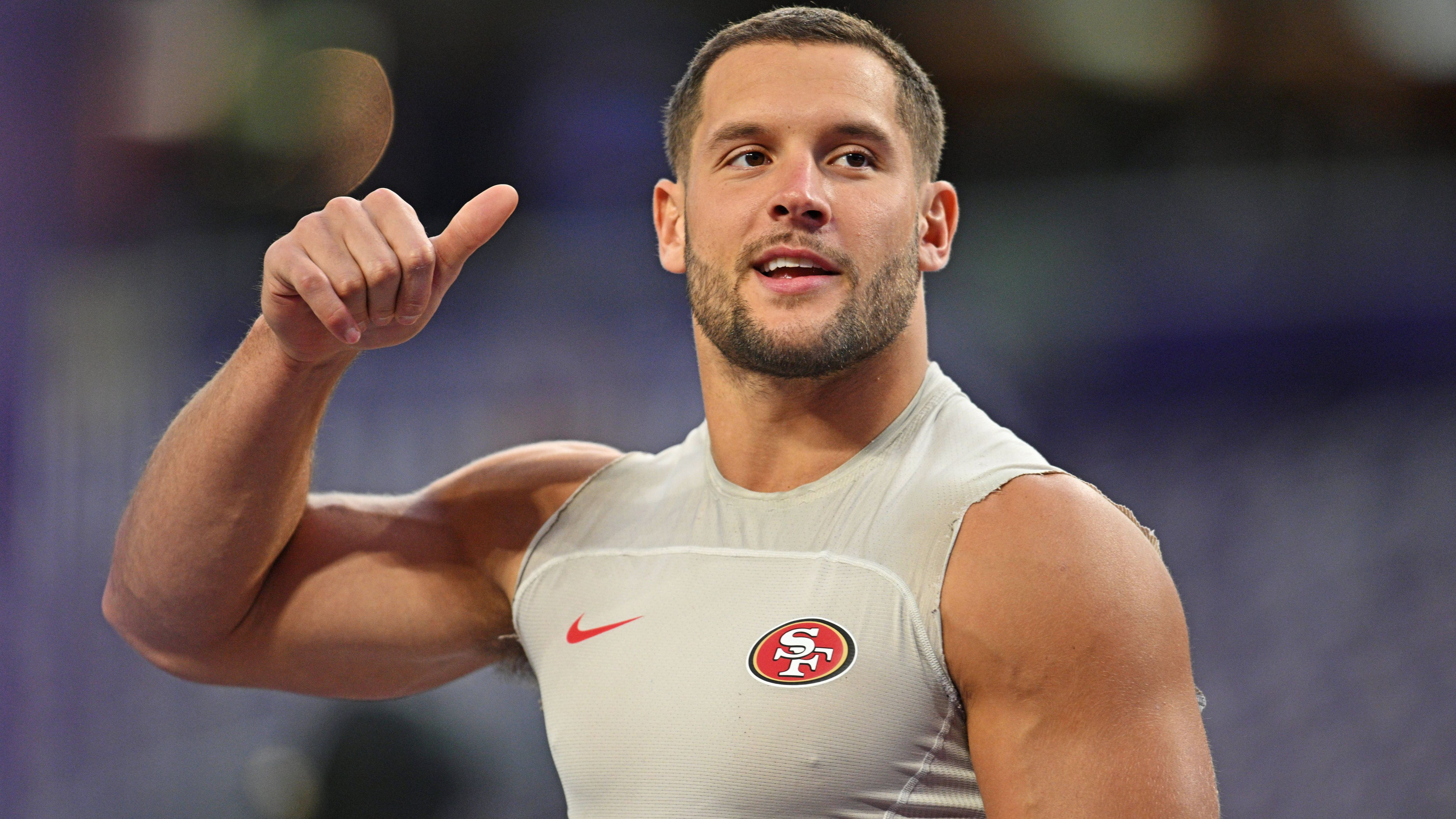 <strong>Gewinner: Nick Bosa (San Francisco 49ers)</strong><br>Und wer freut sich am meisten bei den 49ers auf Chase Young? Richtig, Nick Bosa! Der Star-Pass-Rusher aus San Francisco hatte es in seinen letzten Spielen wirklich schwer, wurde teilweise von bis zu drei Gegnern geblockt.