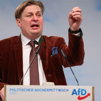 Maximilian Krah, Spitzenkandidat der AfD für die Europawahl. Die Kurzvideo-Plattform Tiktok hat die Reichweite des AfD-Politikers Maximilian Krah gedrosselt. 