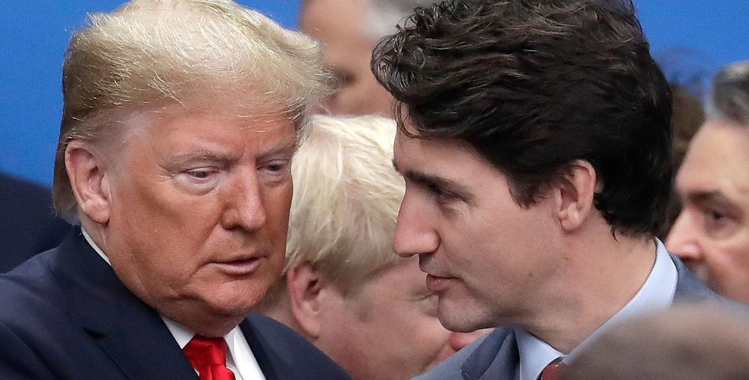 Keine Freunde, aber Nachbarn: Trump und Trudeau