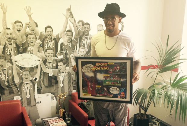 
                <strong>Boateng besucht Büro des FC Bayern in New York</strong><br>
                Bayerns Weltmeister Jerome Boateng in New York. Der Verteidiger besuchte in dieser Woche unter anderem das Büro des FC Bayern in den USA.
              