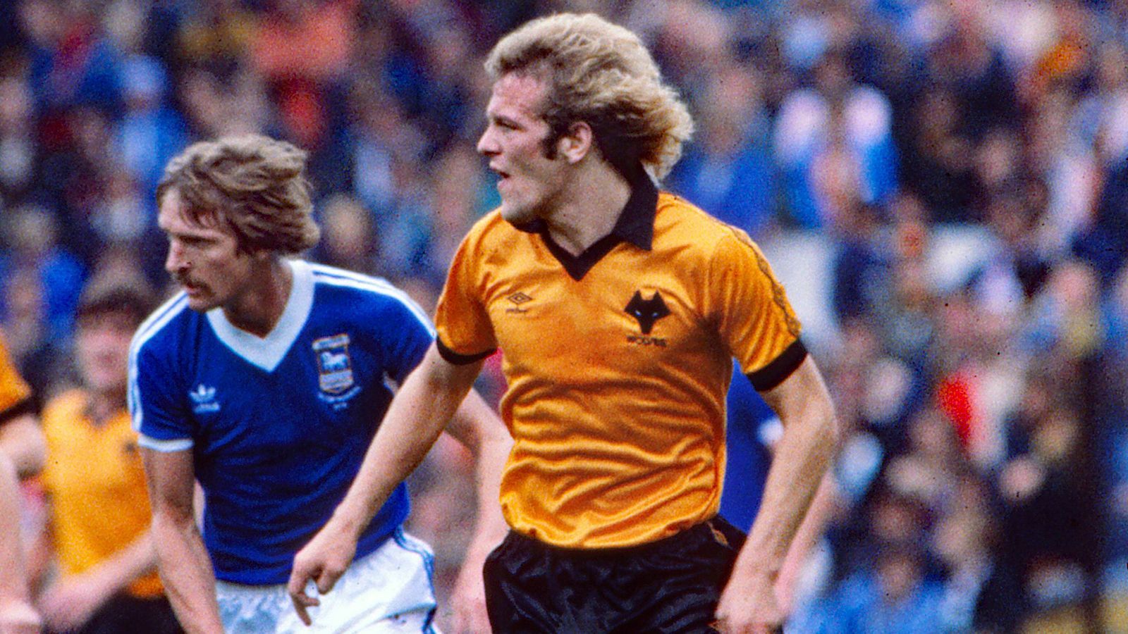 
                <strong>1979: Andy Gray</strong><br>
                &#x2022; Ablösesumme: drei Millionen Euro<br>&#x2022; Aufnehmender Verein: Wolverhampton Wanderers<br>&#x2022; Abgebender Verein: Aston Villa<br>
              