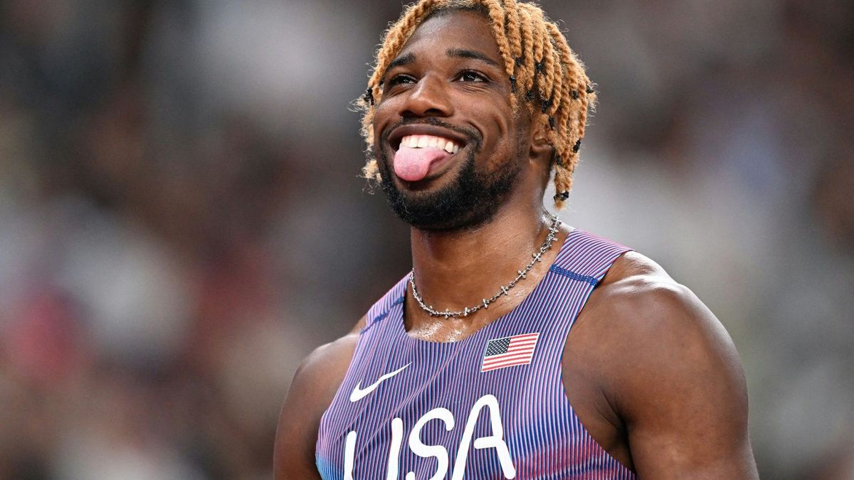 Immer gut drauf: Noah Lyles