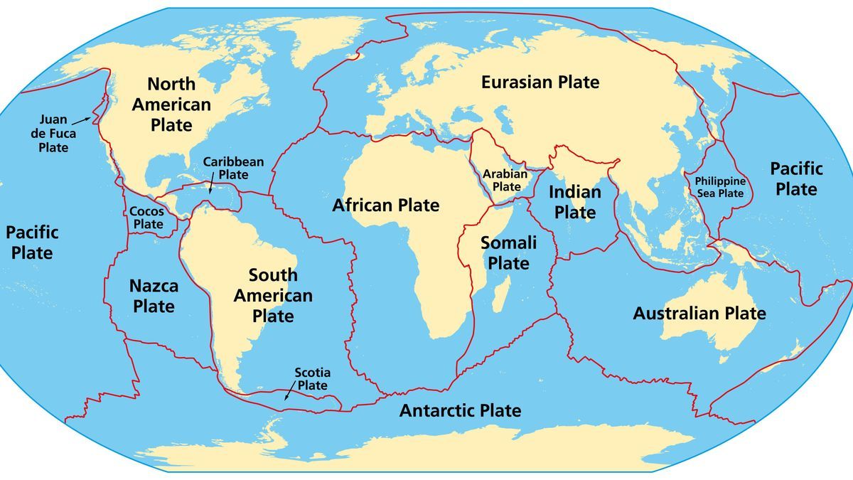 Wo entstanden die ersten Kontinente?